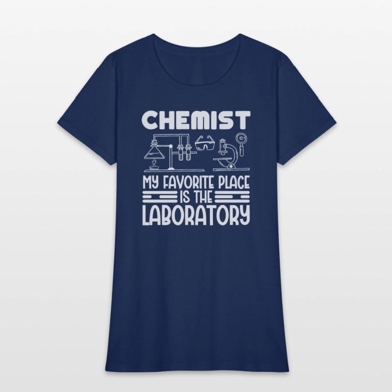 Chemist favorite place is laboratory chemistry lab