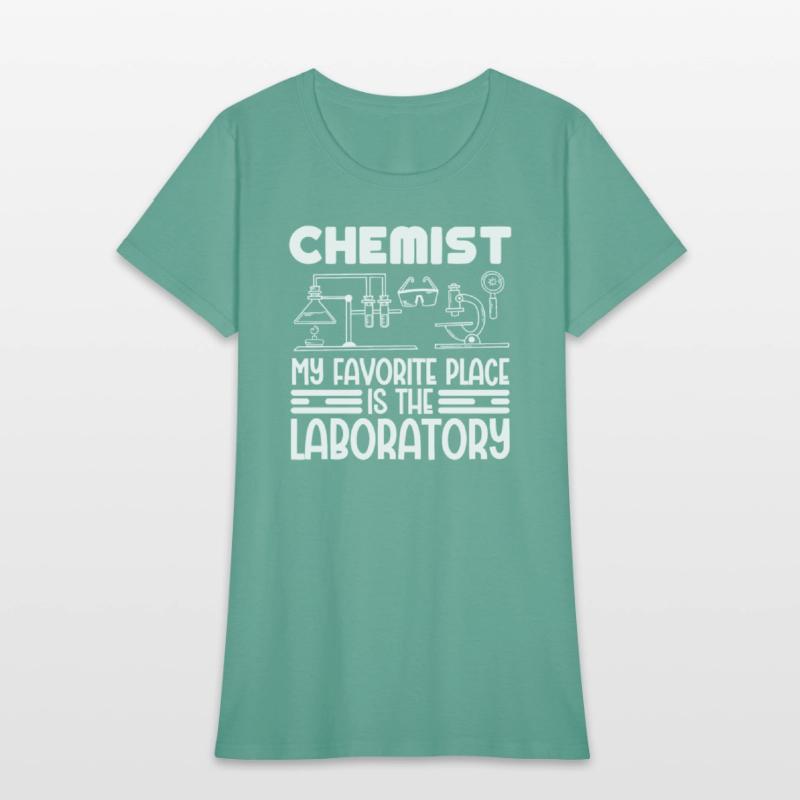 Chemist favorite place is laboratory chemistry lab