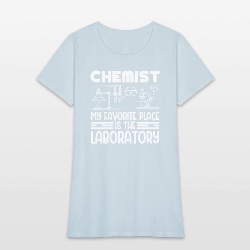 Chemist favorite place is laboratory chemistry lab