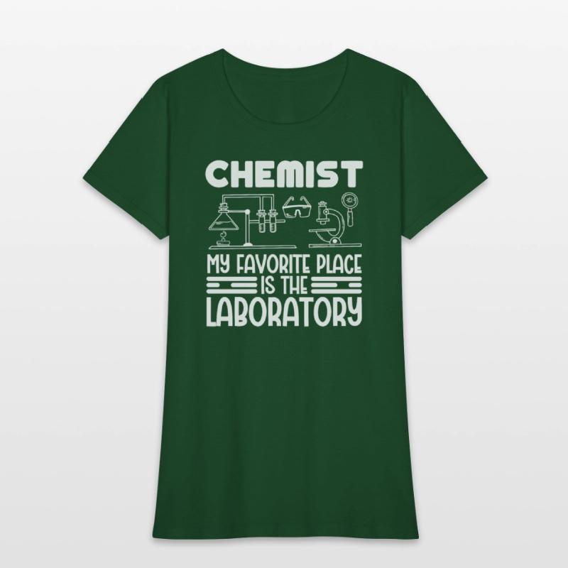 Chemist favorite place is laboratory chemistry lab