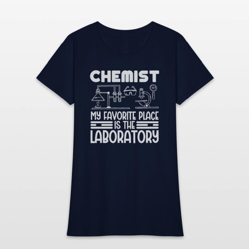 Chemist favorite place is laboratory chemistry lab