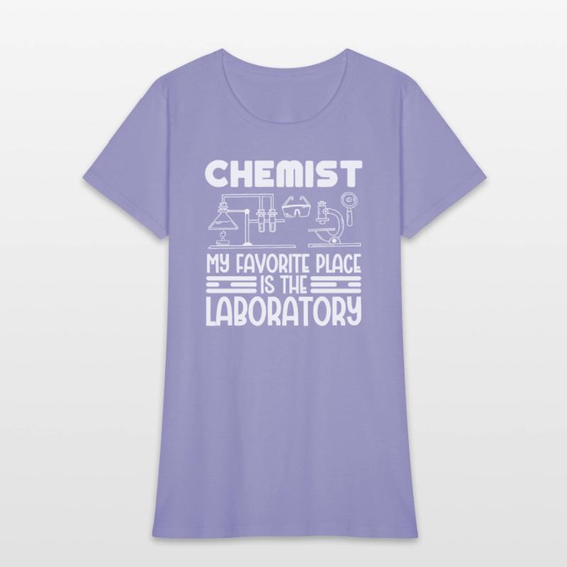 Chemist favorite place is laboratory chemistry lab