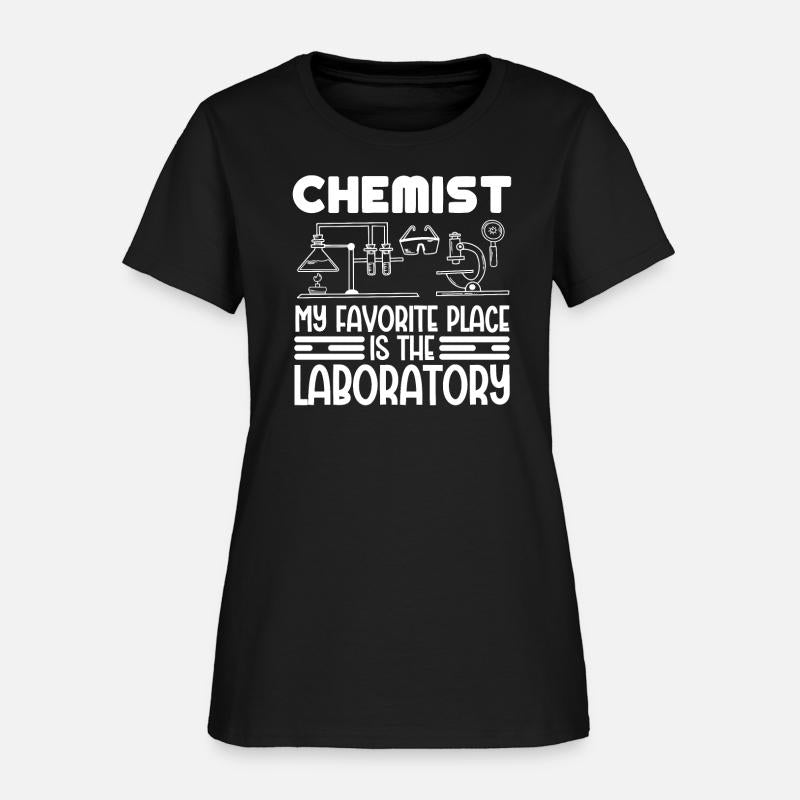 Chemist favorite place is laboratory chemistry lab
