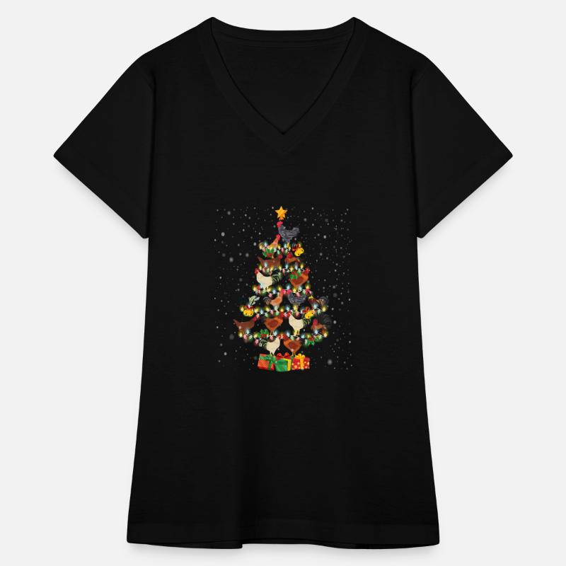 Chicken Christmas Tree
