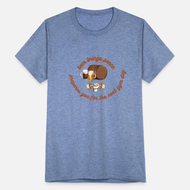 Chilled beer brings peace, relaxes you for gym