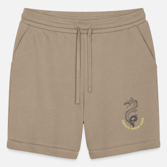 Chinese symbolic black dragon head creature