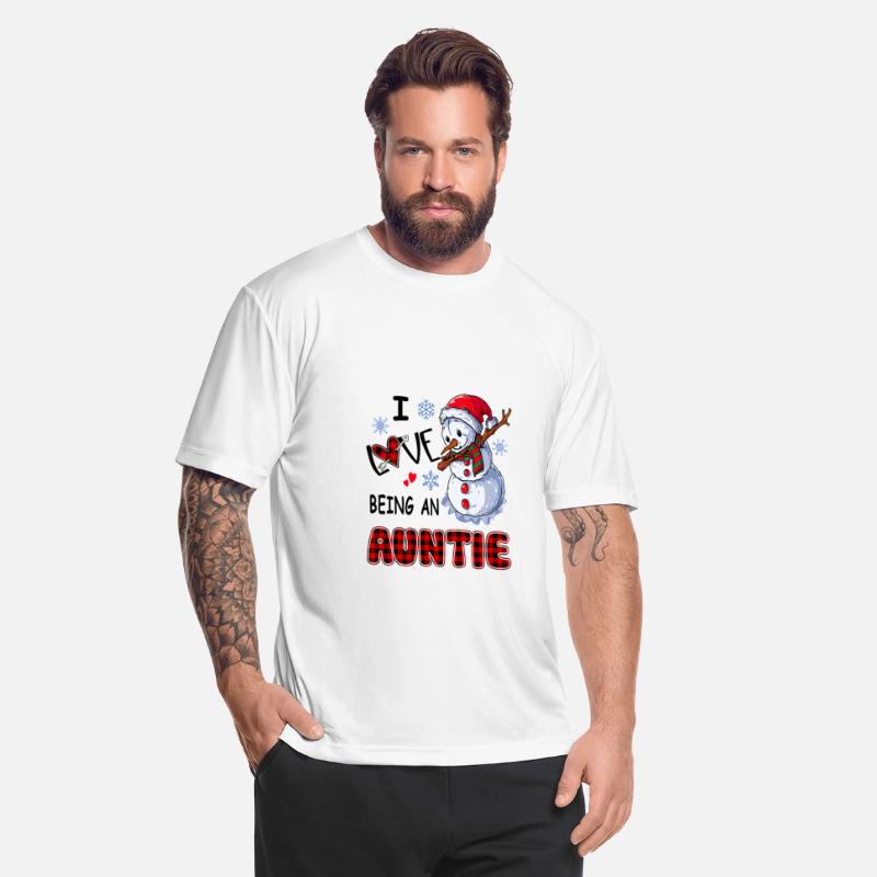 Chirstmas Snowman I Love Being An Auntie