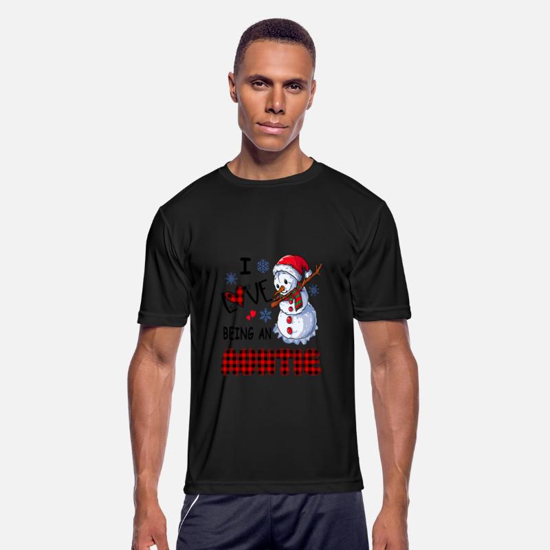 Chirstmas Snowman I Love Being An Auntie