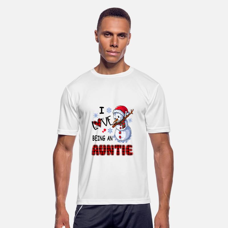 Chirstmas Snowman I Love Being An Auntie