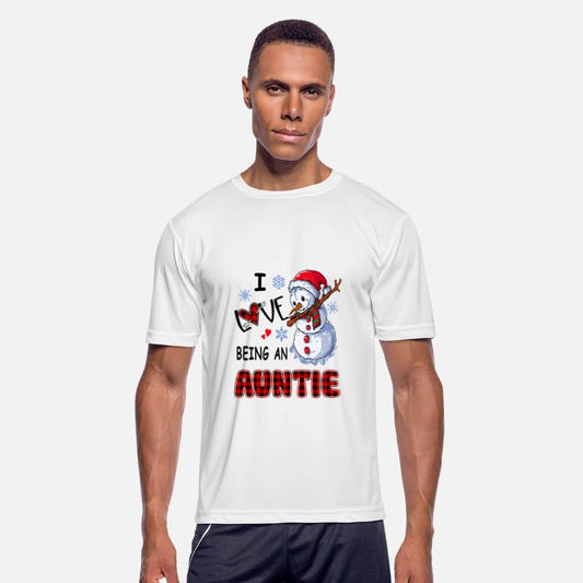 Chirstmas Snowman I Love Being An Auntie