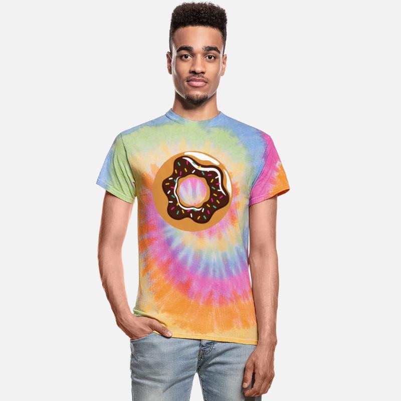 Chocolate Donut With Sprinkles Pastry