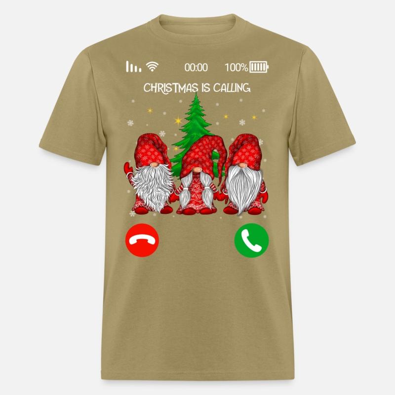 Christmas Calling Xmas Phone Christian Gnomes