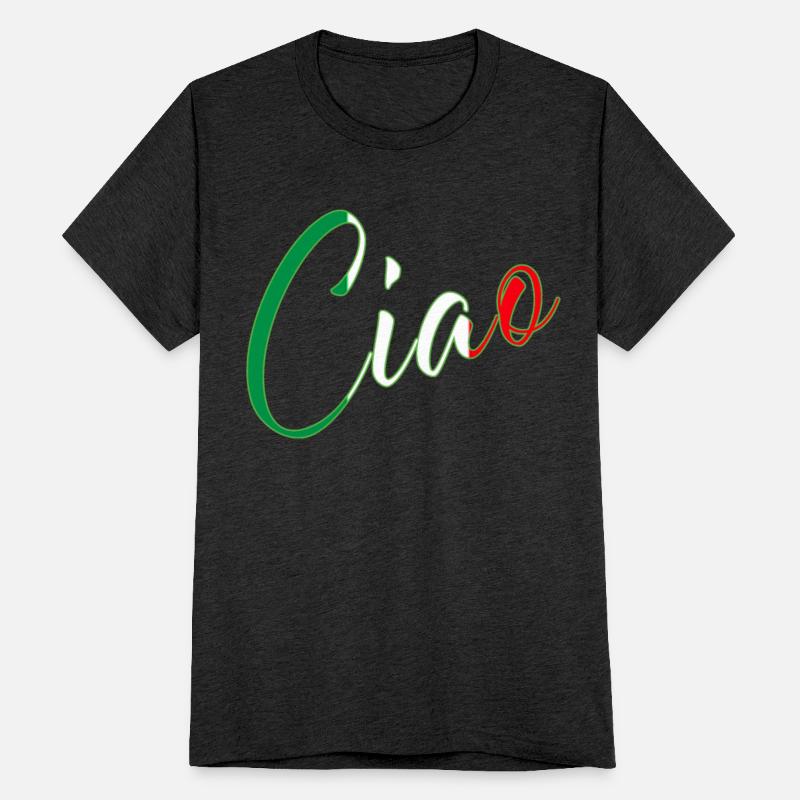 Ciao and the Italian flag