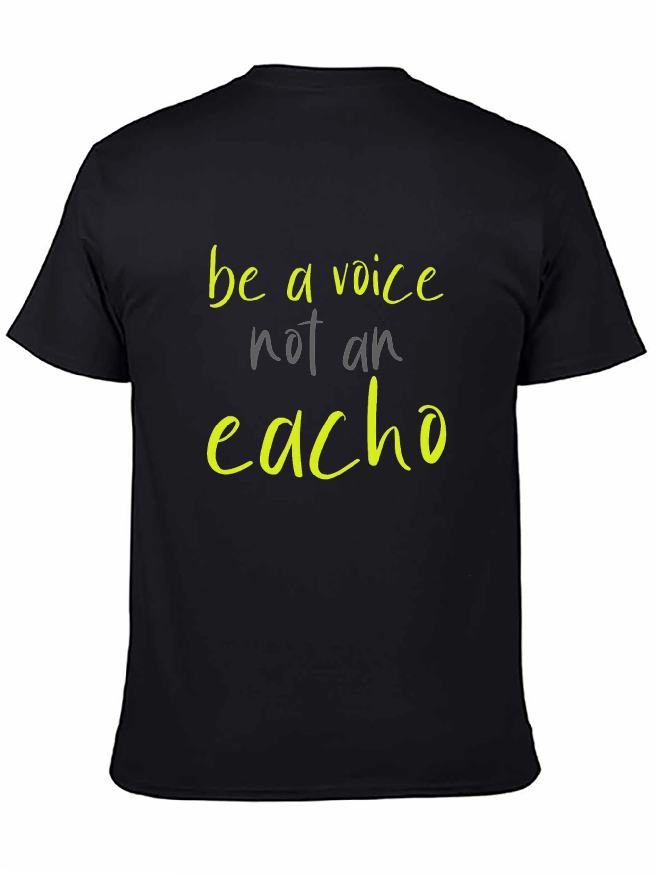 Be A Voice Tee - Stylish Graphic Print Shirt