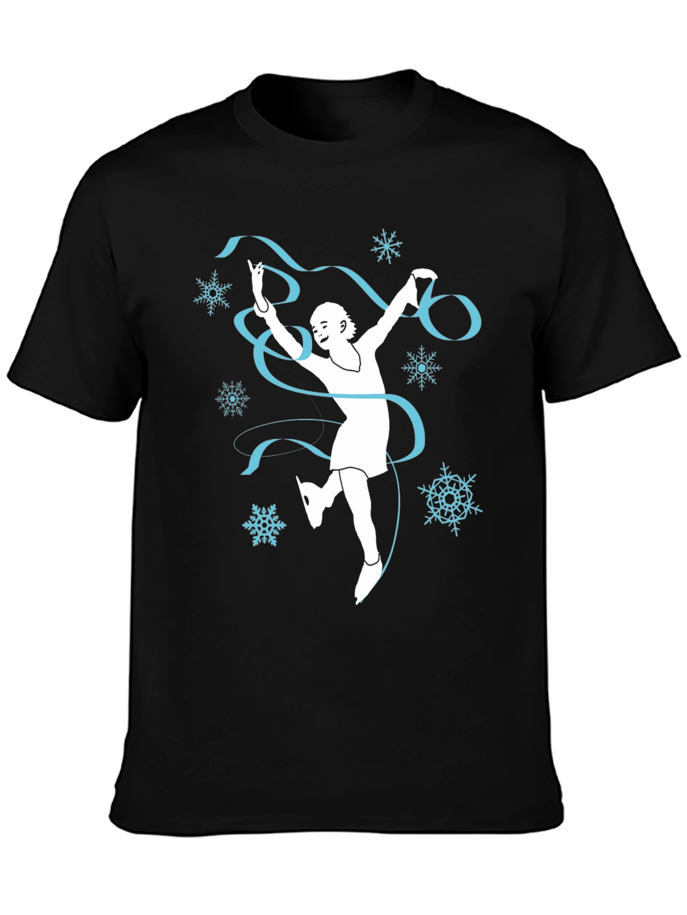 Winter Ice Skater Graphic Tee