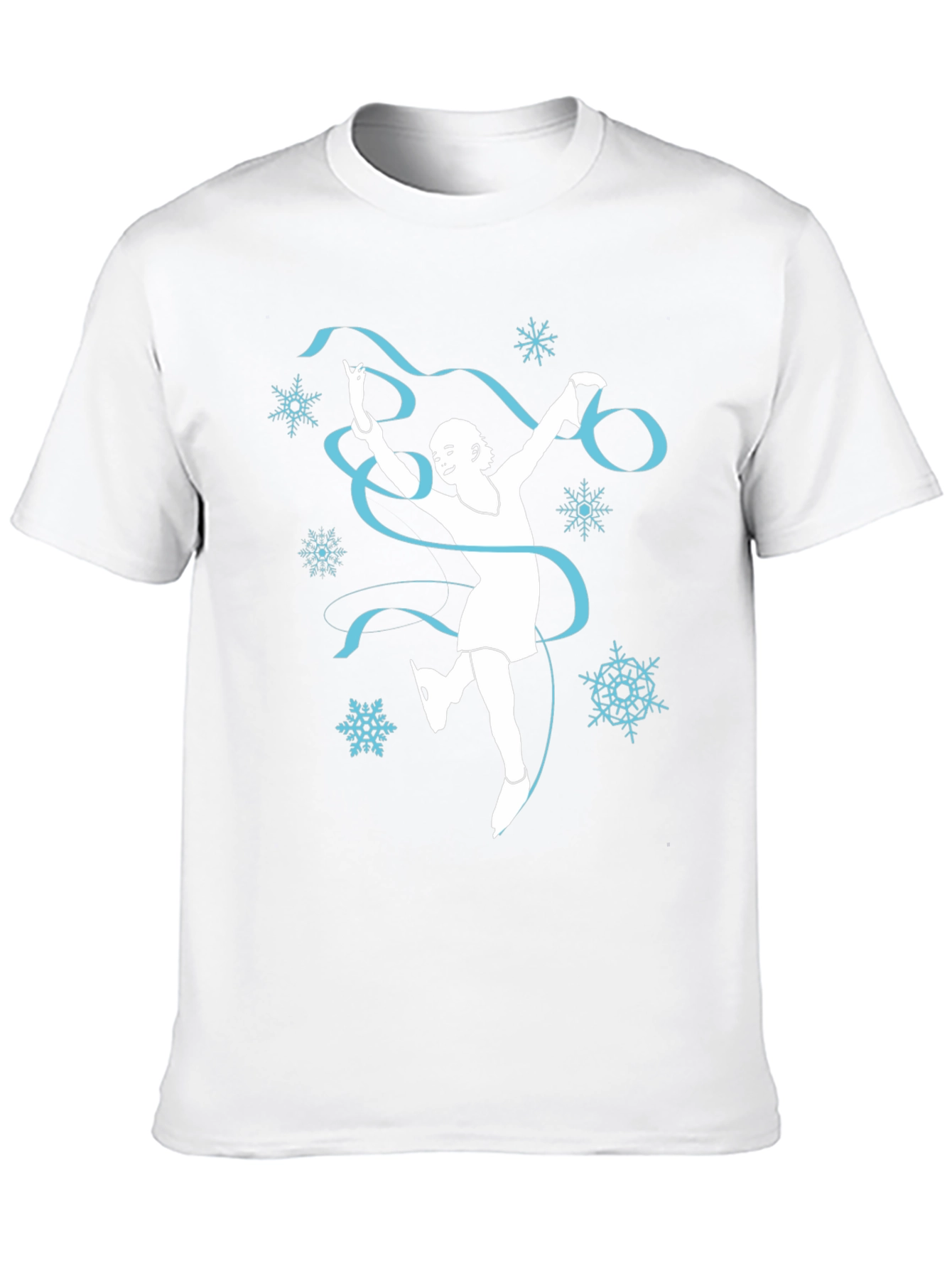 Winter Ice Skater Graphic Tee