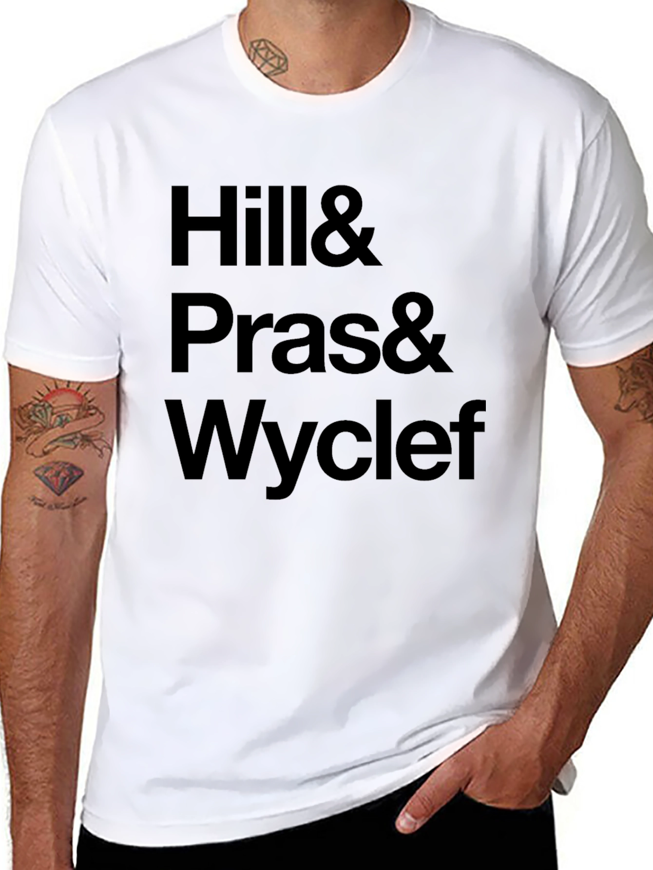 The Fugees Inspired Black T-Shirt