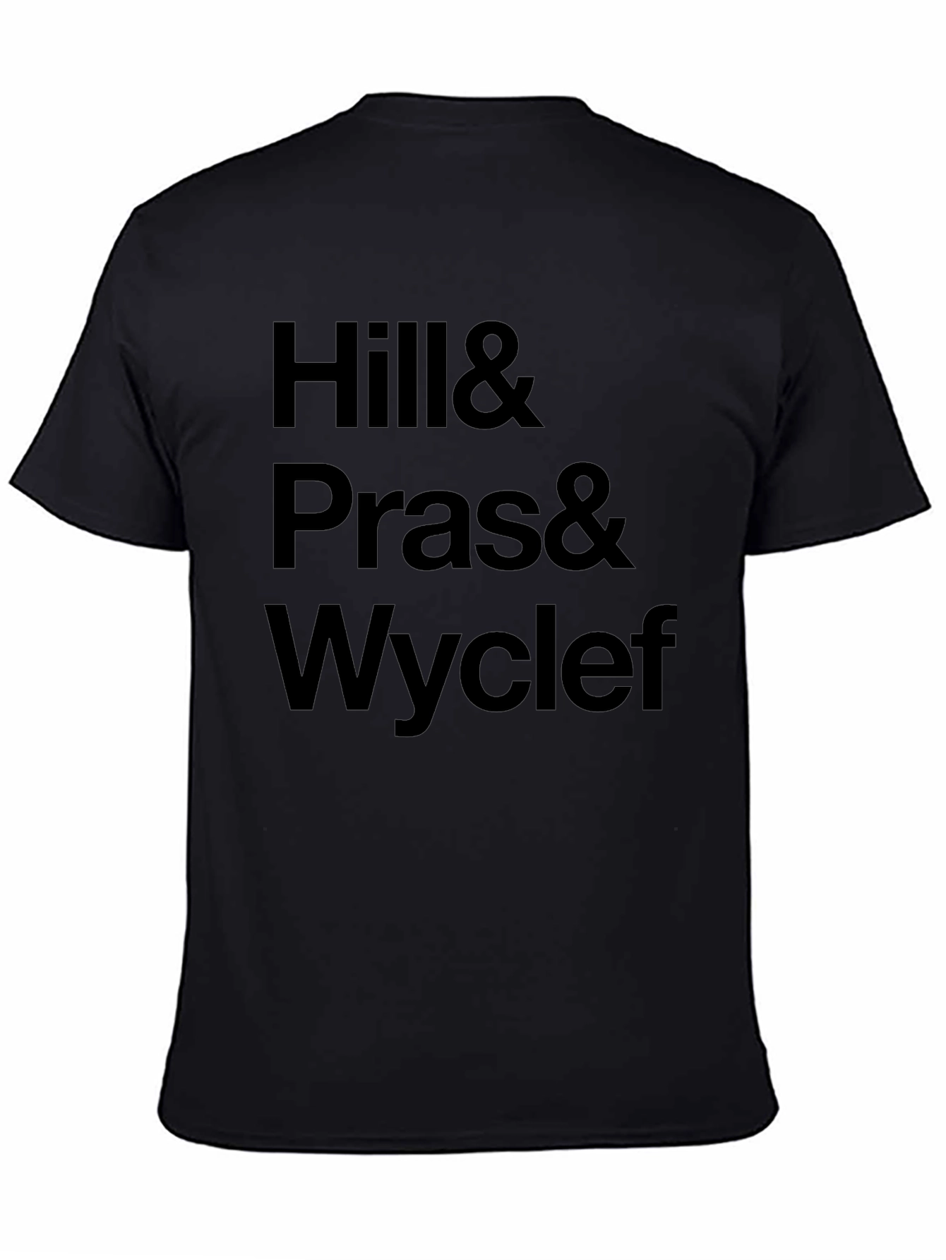 The Fugees Inspired Black T-Shirt