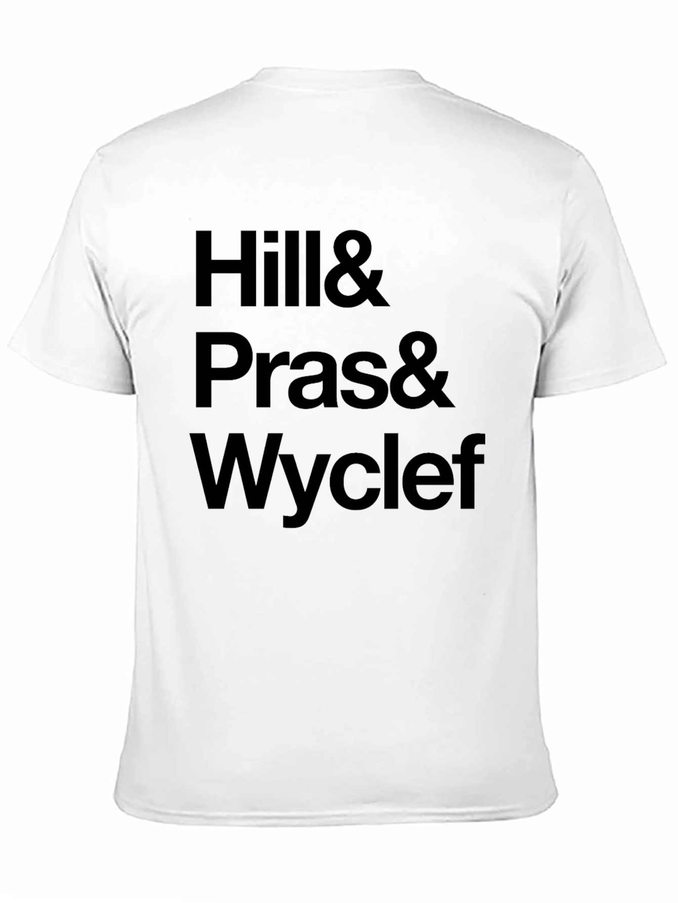 The Fugees Inspired Black T-Shirt