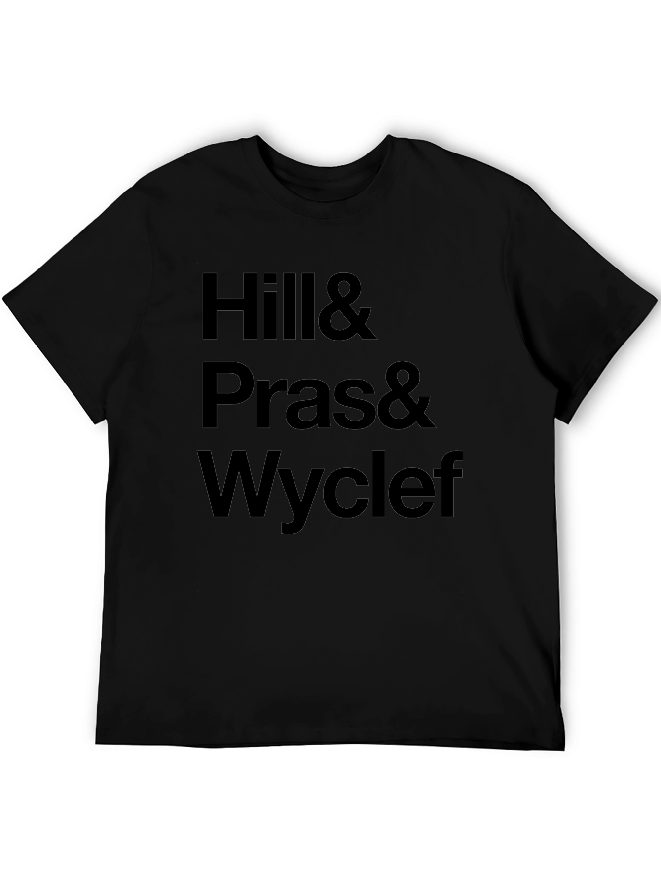 The Fugees Inspired Black T-Shirt