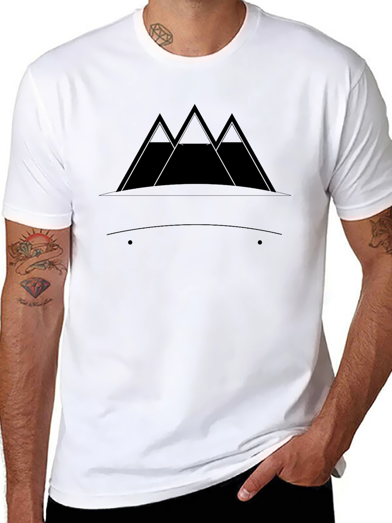 Mountain Peak Graphic T-Shirt - Adventure Ready