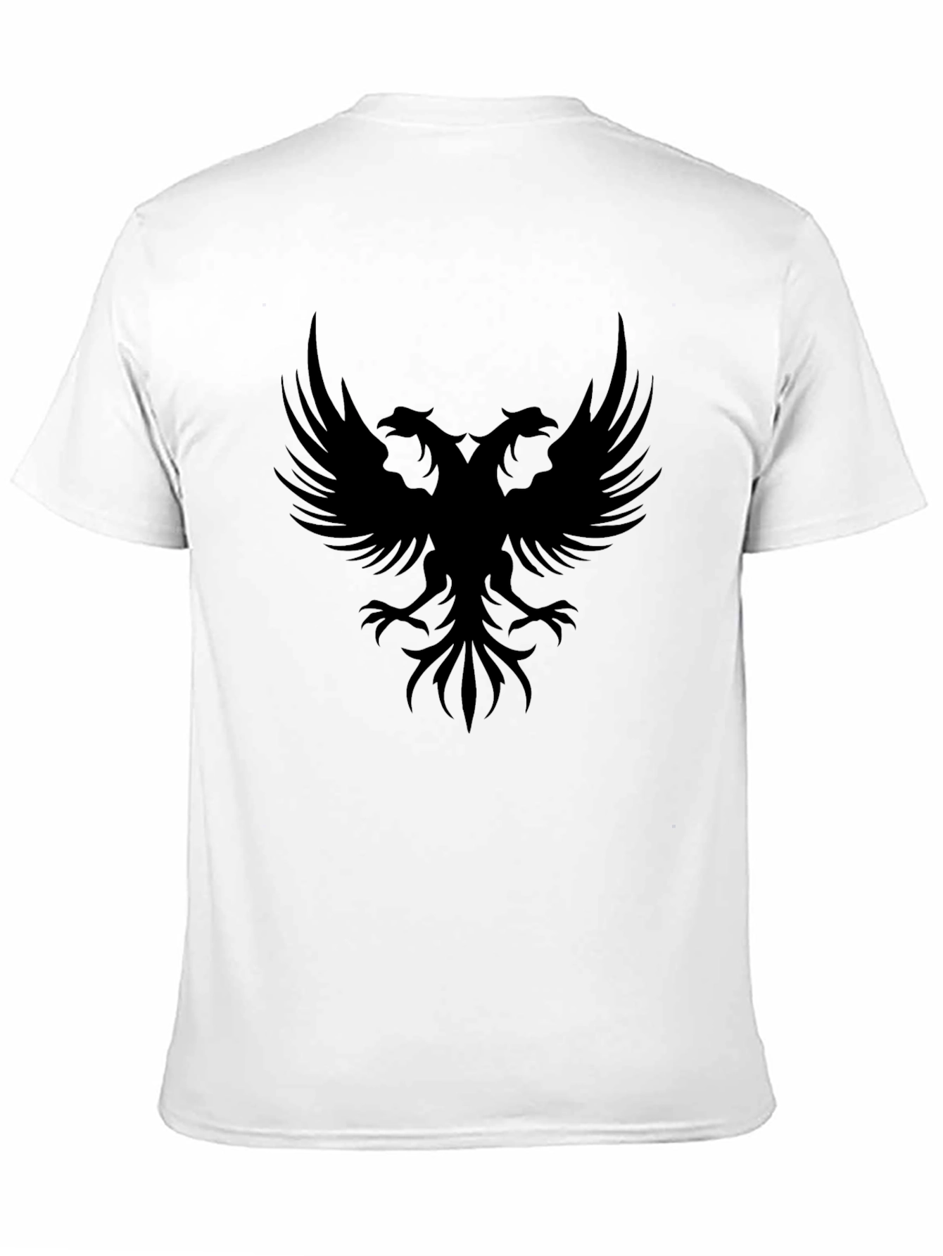 Black Double Headed Eagle Graphic Tee