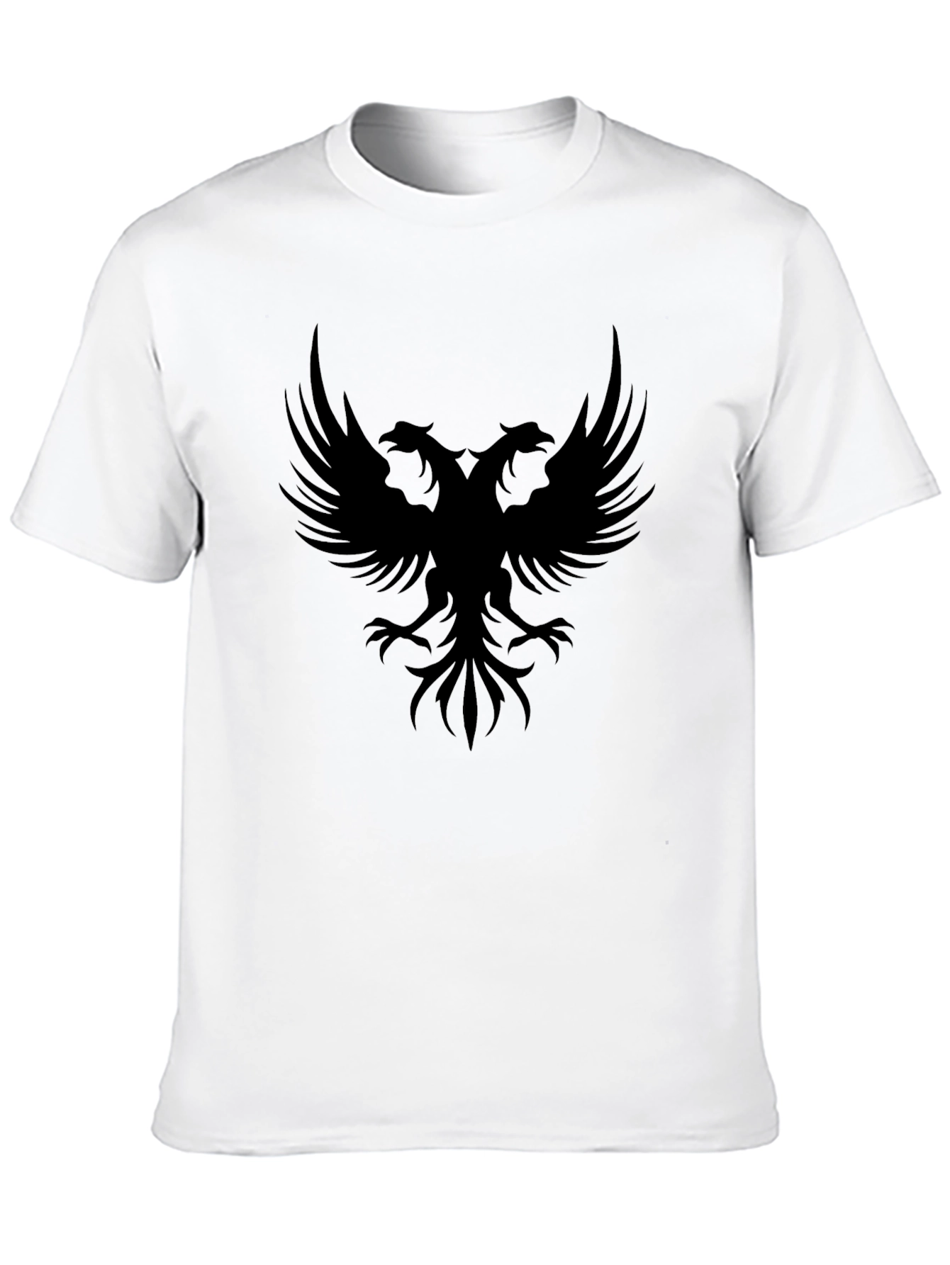 Black Double Headed Eagle Graphic Tee