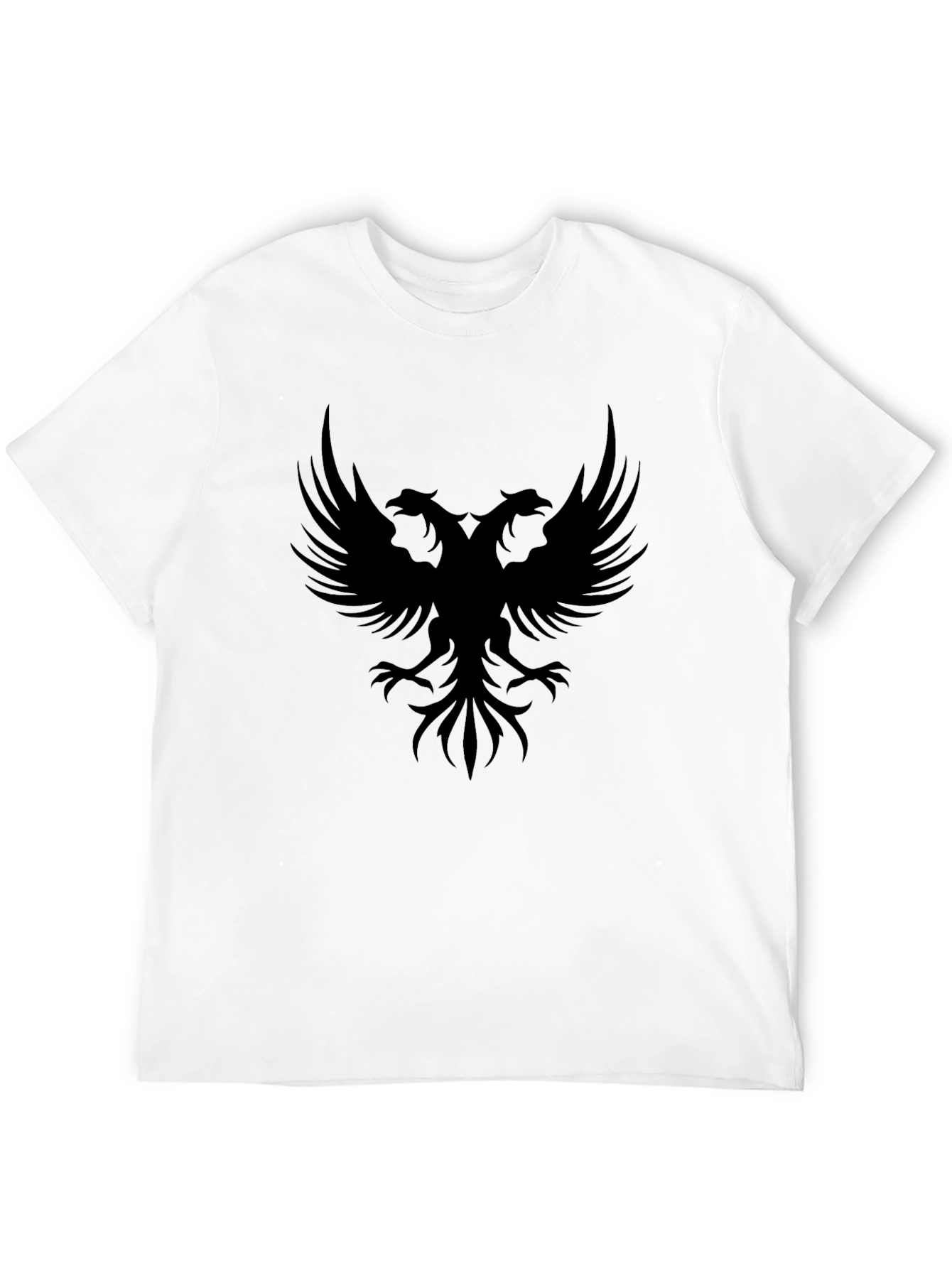 Black Double Headed Eagle Graphic Tee