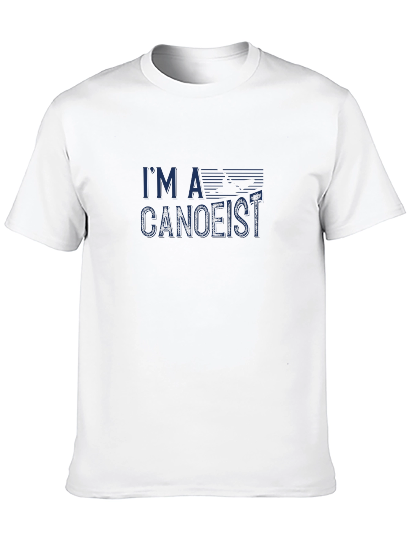 Im a Canoeist Graphic Tee - Black Cotton T-Shirt