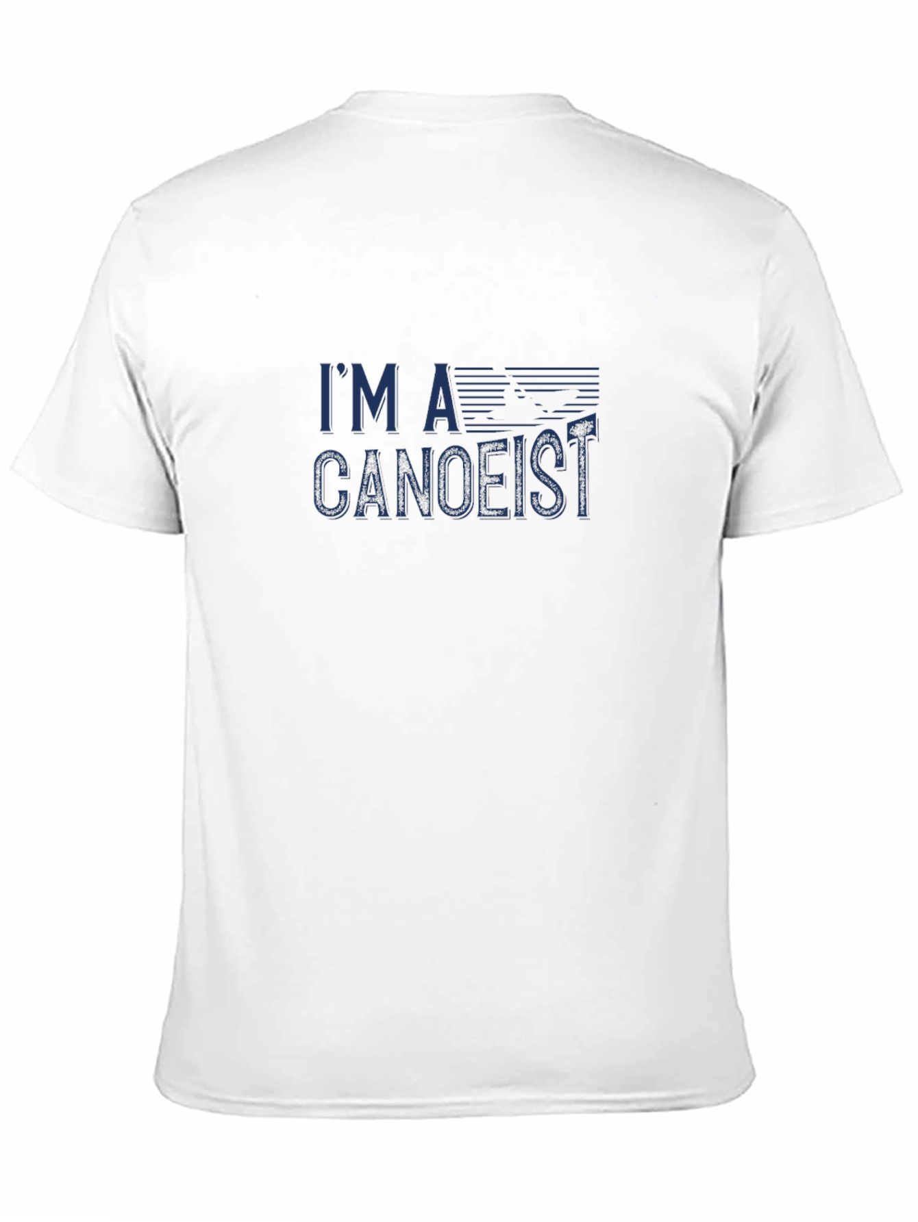 Im a Canoeist Graphic Tee - Black Cotton T-Shirt