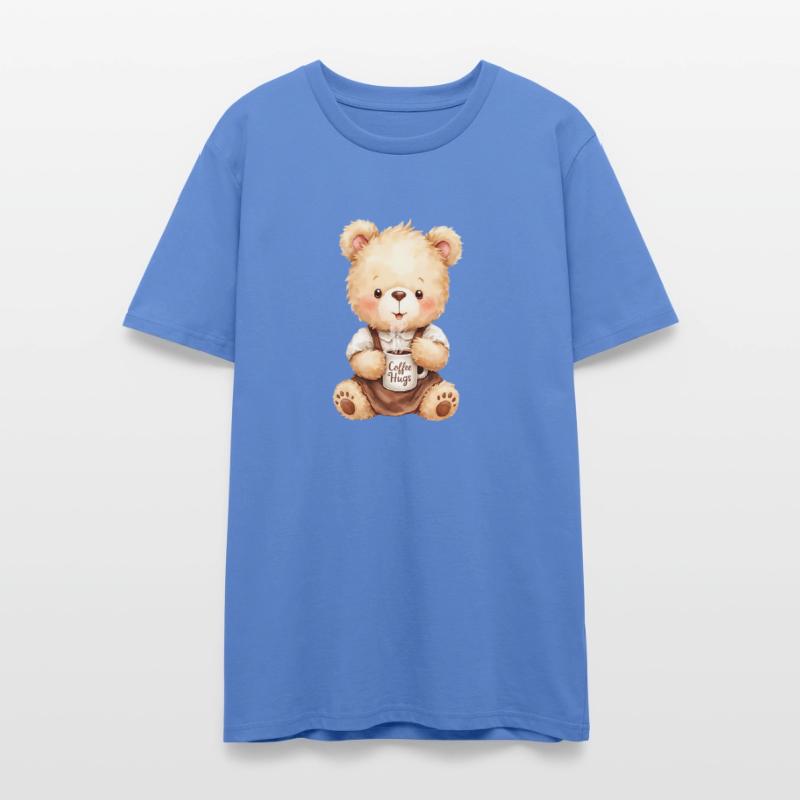 Coffee Hugs - Cute Bear Cub & Cozy Drink