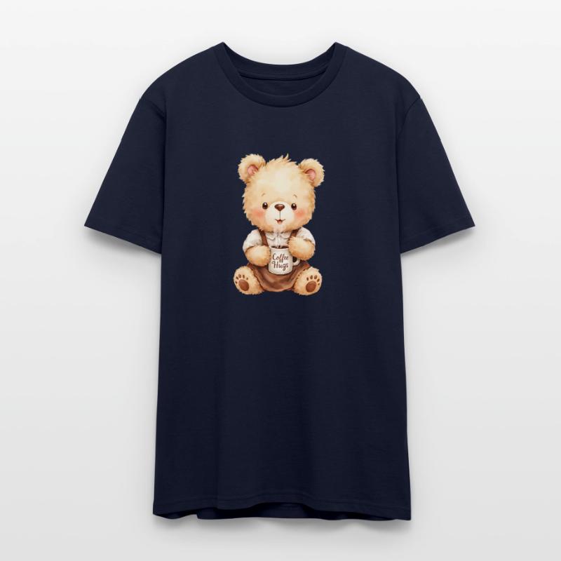 Coffee Hugs - Cute Bear Cub & Cozy Drink