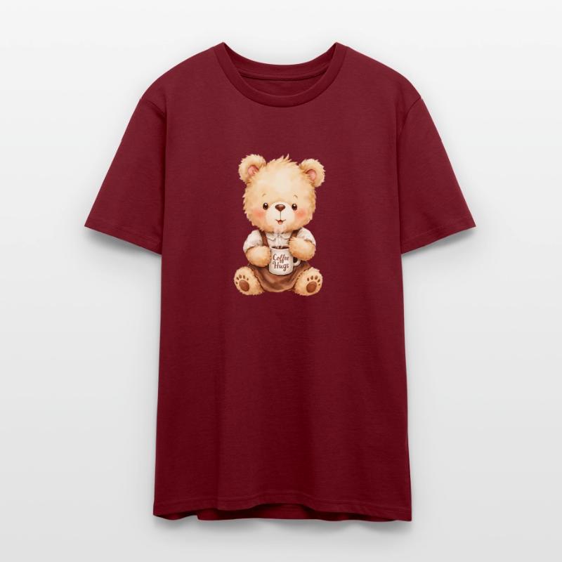 Coffee Hugs - Cute Bear Cub & Cozy Drink