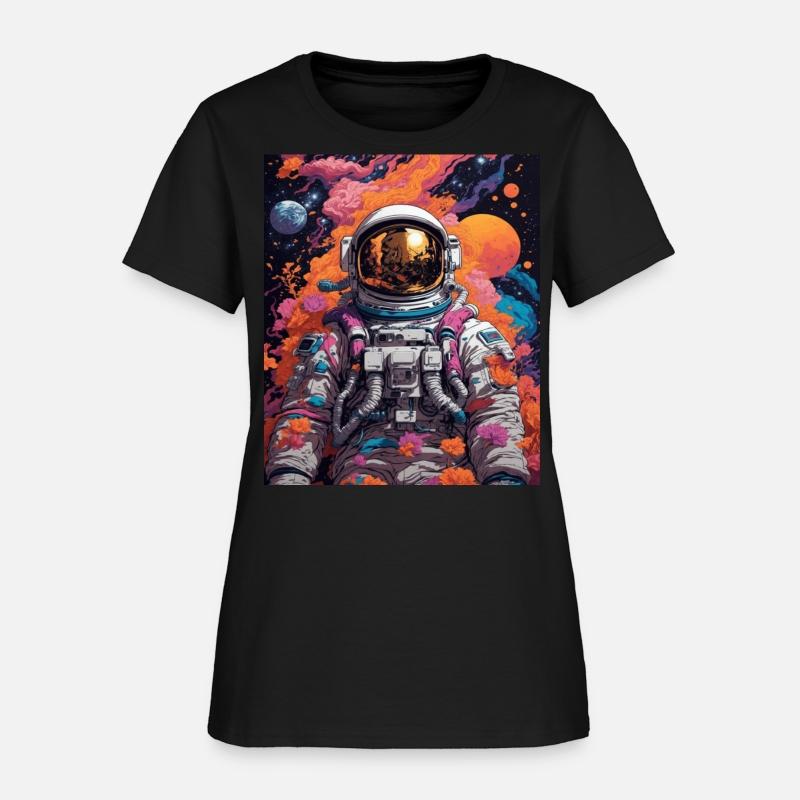 Colorful Astronaut Spaceman