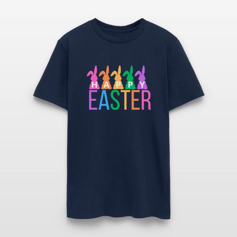 Colorful Easter Bunny Greeting