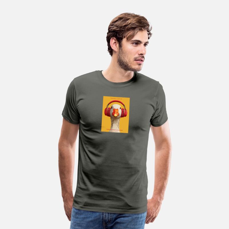 Cool Duck with Headphones – Funny Cute T-Shirt