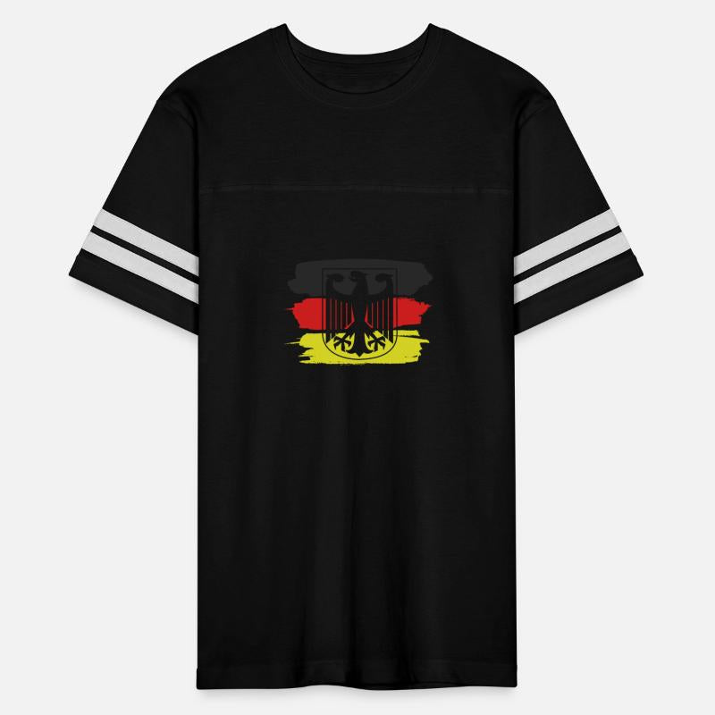 Cool German flag with eagle shield design for