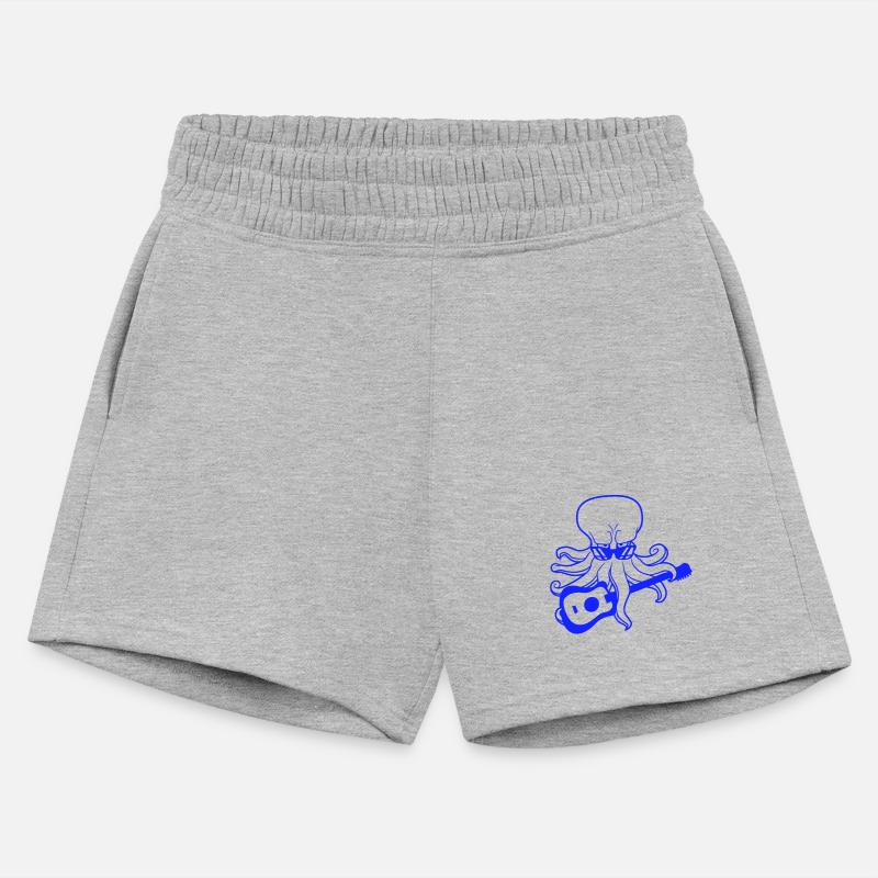 Cool Octopus Kraken Squid Plays Guitar Guitarist