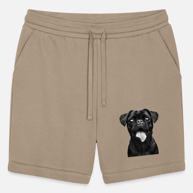 Cool Pug Sticking Tongue Out in Playful Defiance P