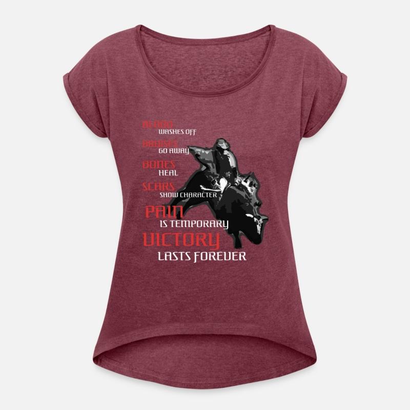 Cowboys Bull Rider Scars Heal Victory Lasts Red