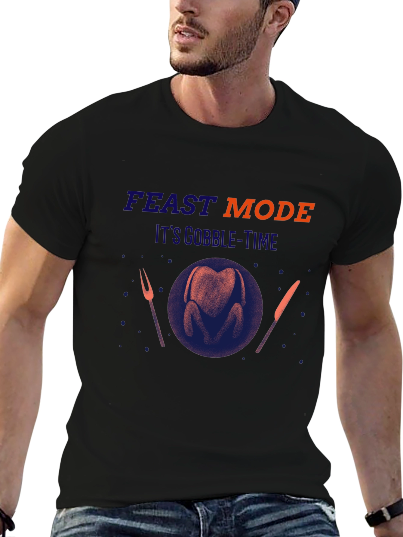 Feast Mode Thanksgiving T-Shirt