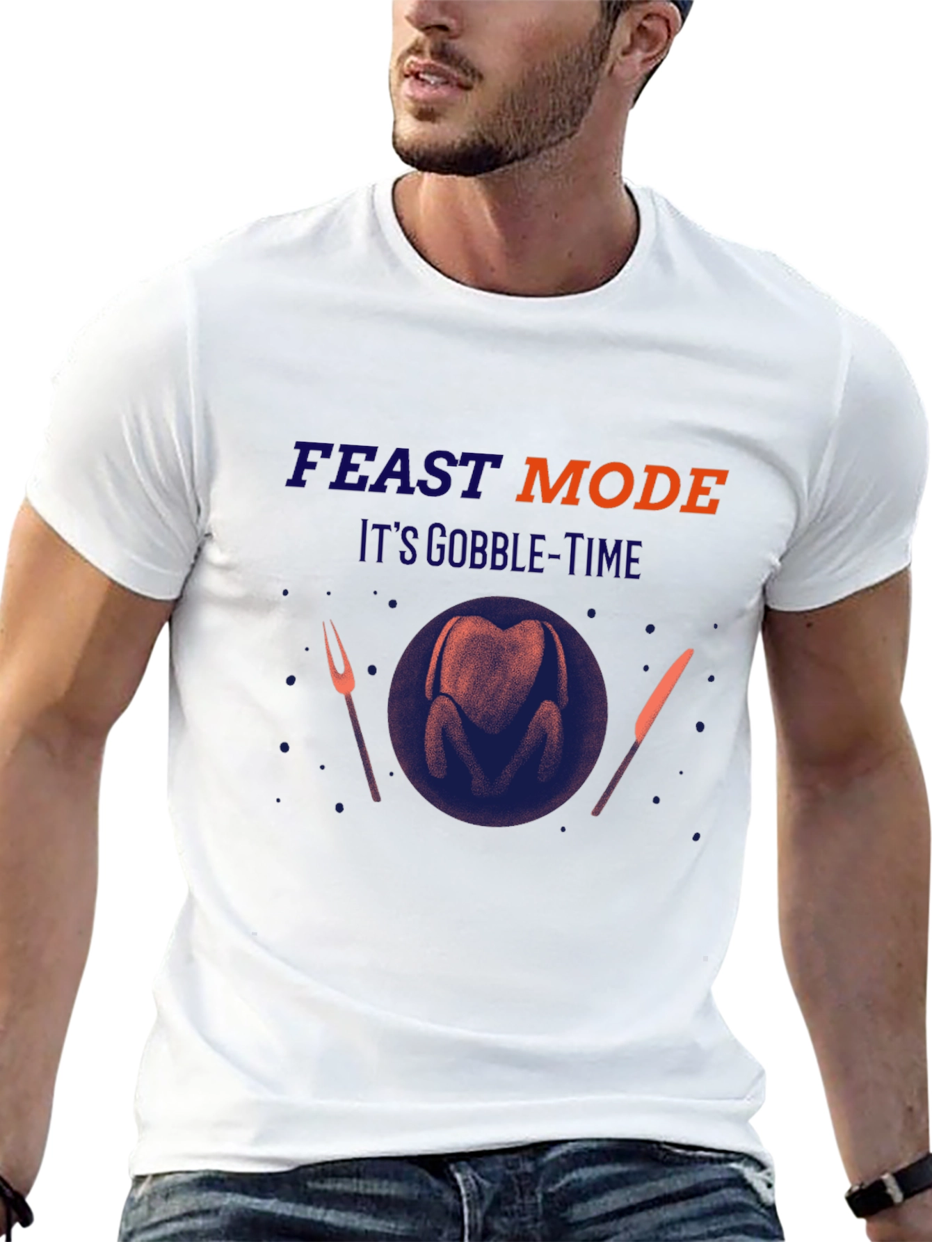 Feast Mode Thanksgiving T-Shirt
