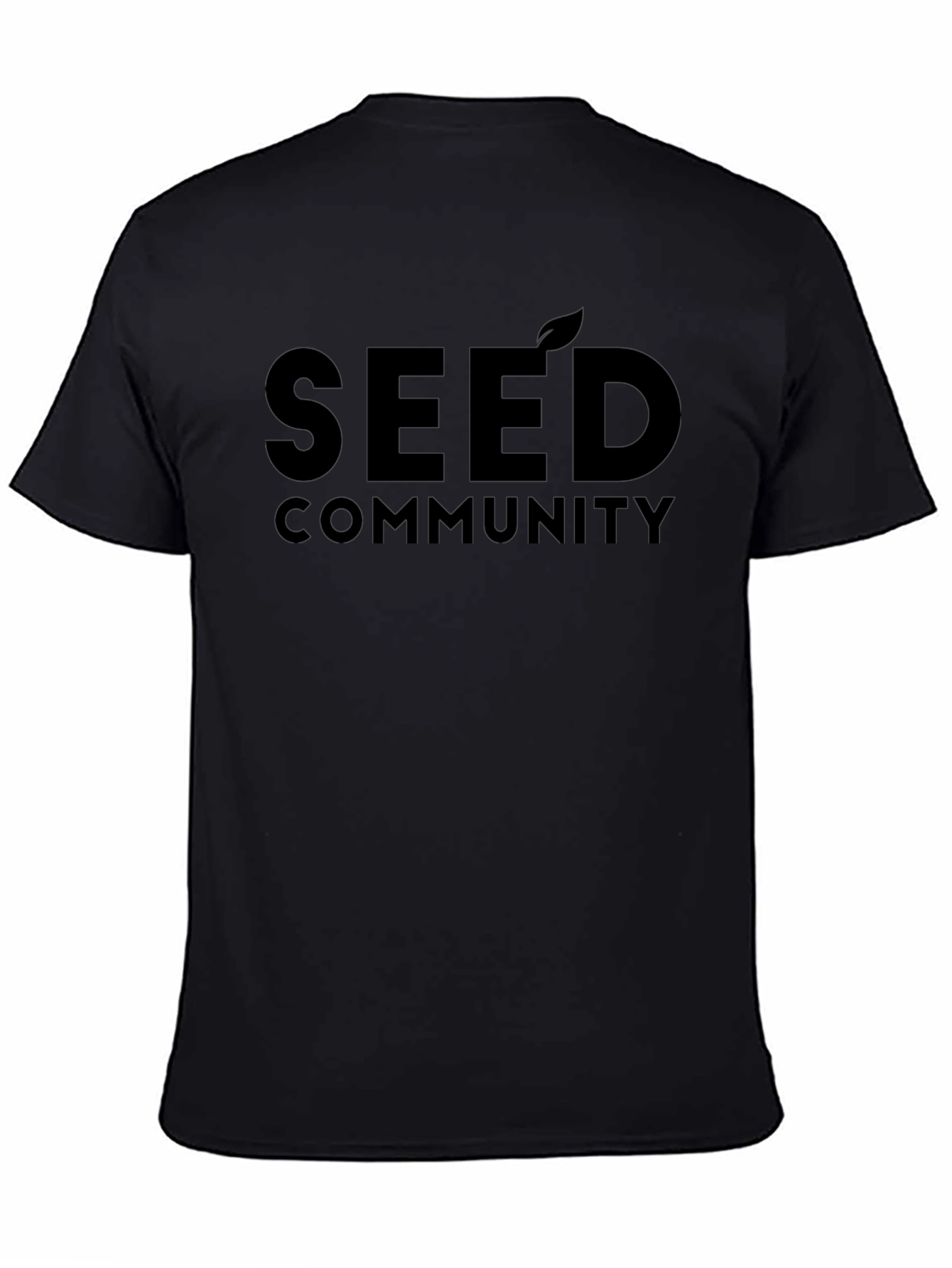 Seed Community Black Graphic Tee