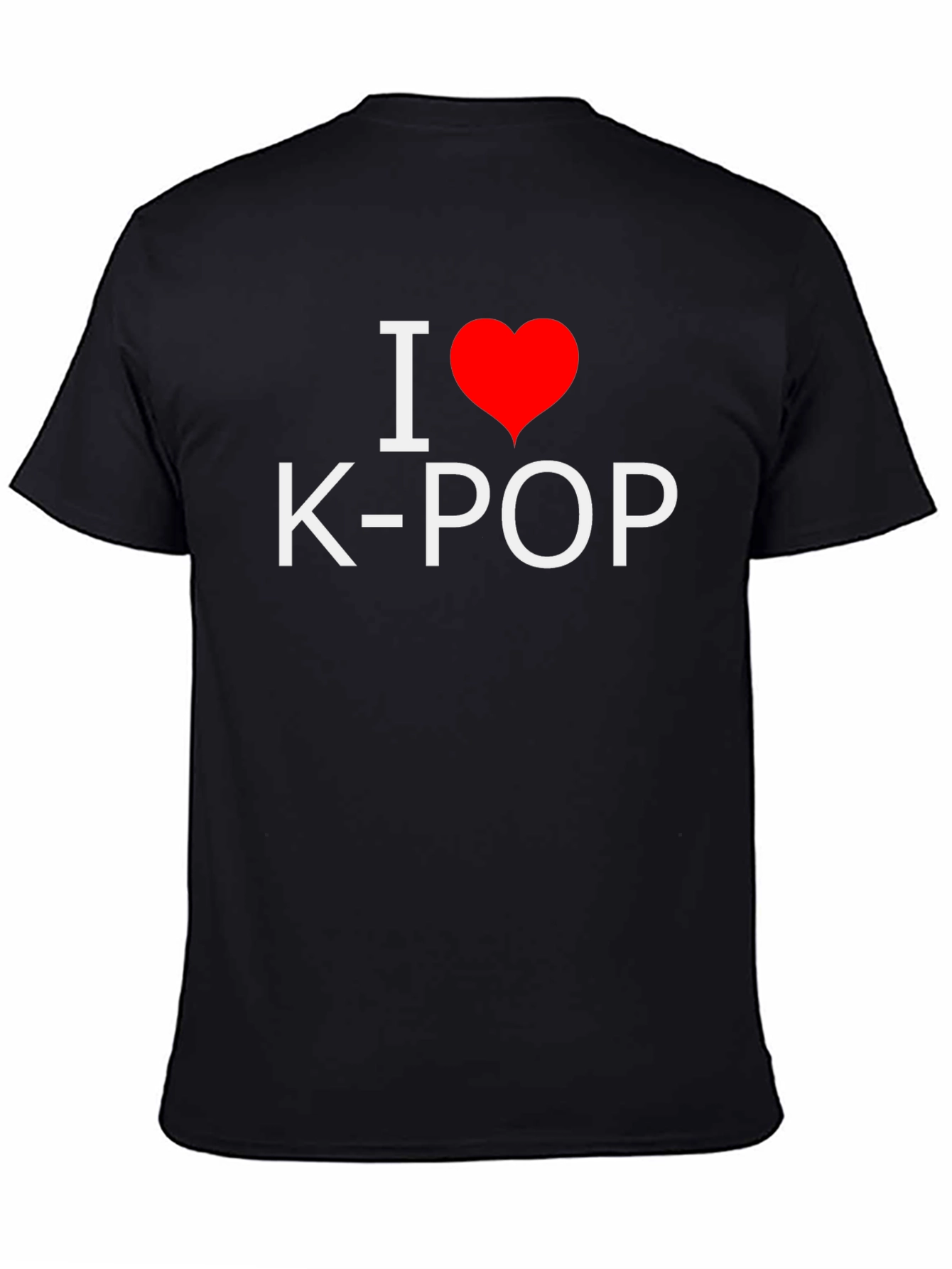 I Heart K-Pop Black T-Shirt