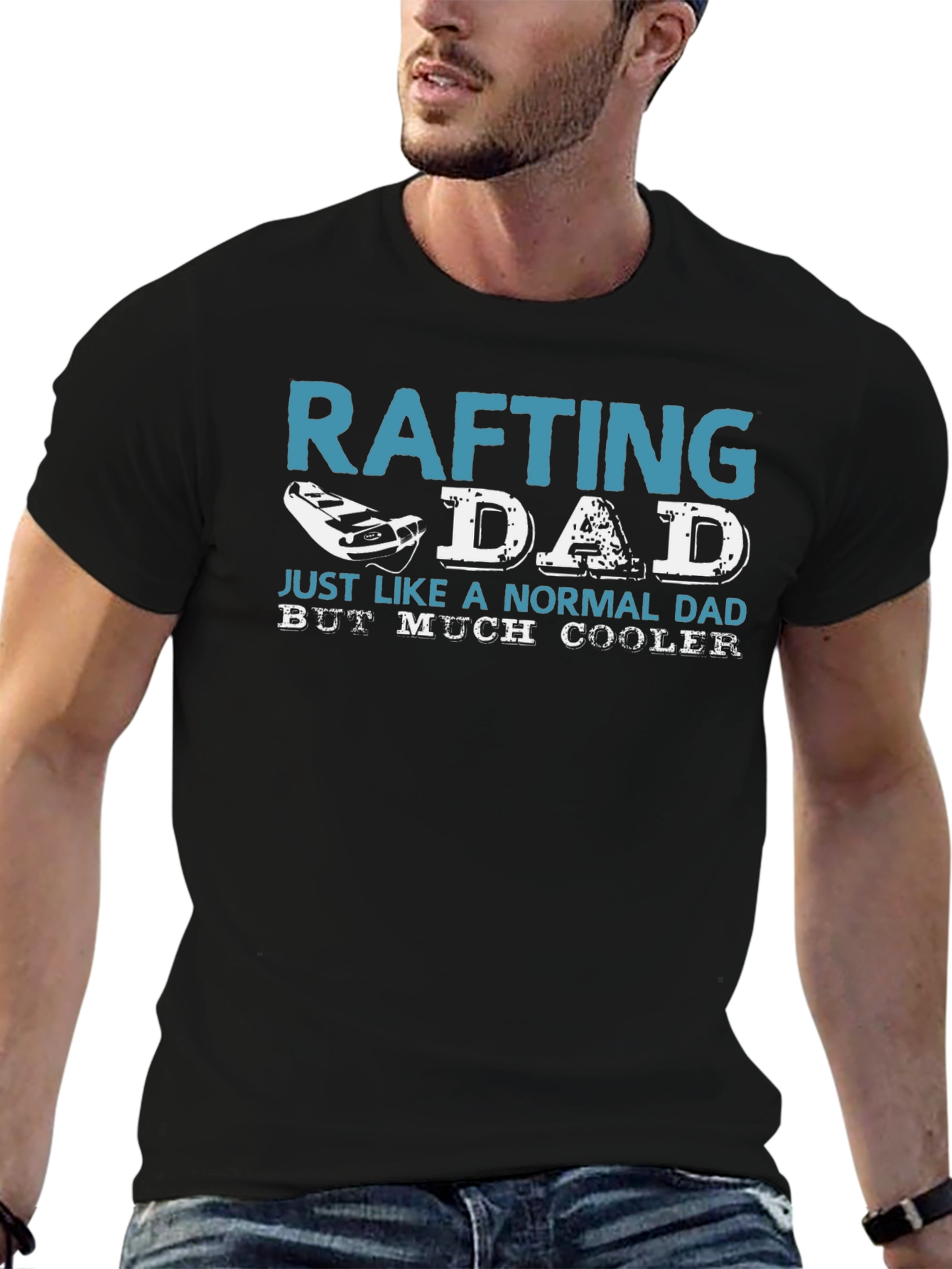 Rafting Dad T-Shirt - Cool Dad Tee