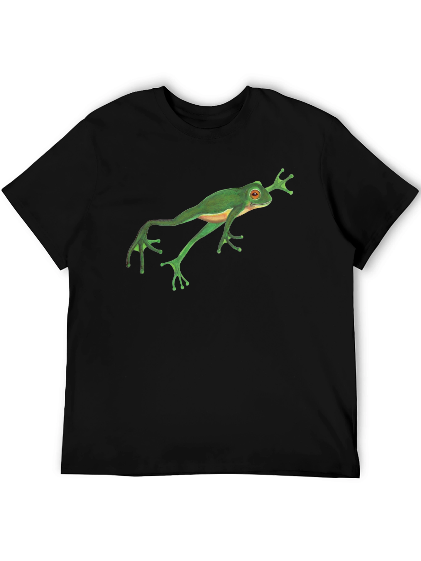 Frog Graphic Black T-Shirt