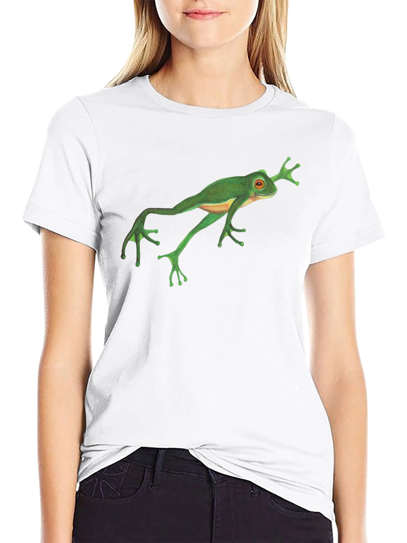 Frog Graphic Black T-Shirt