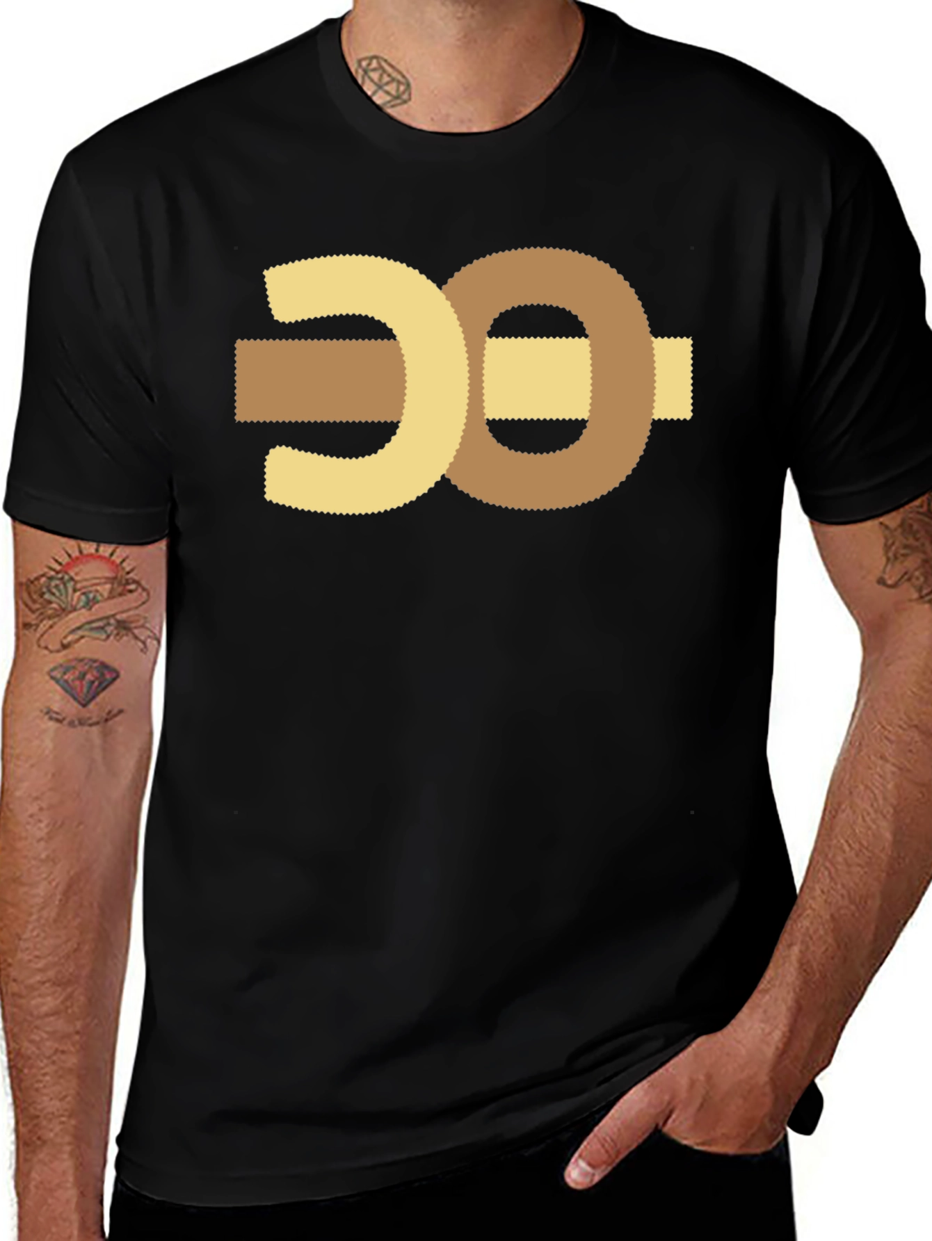 Novelty Interlocking Circle Graphic Tee