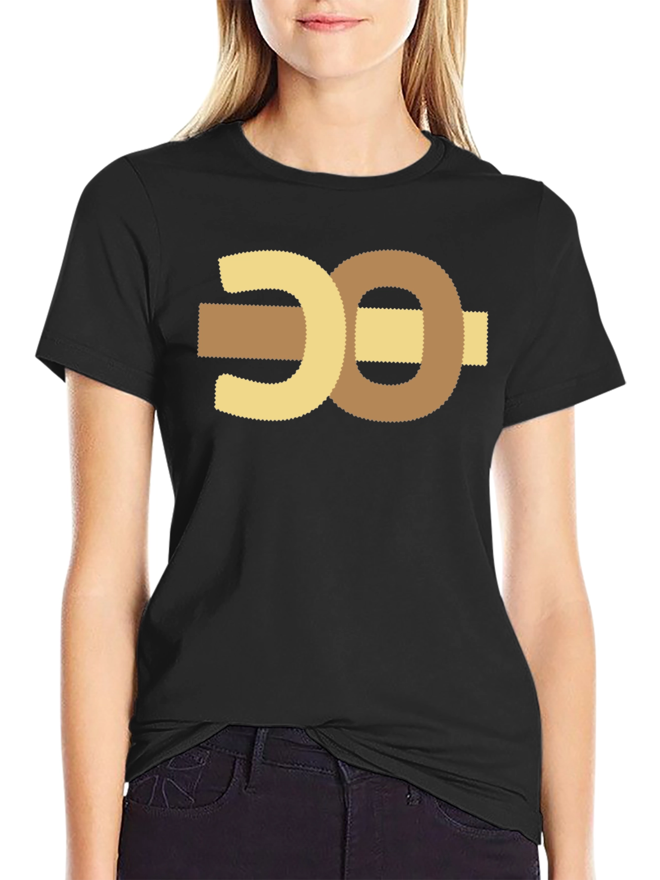 Novelty Interlocking Circle Graphic Tee