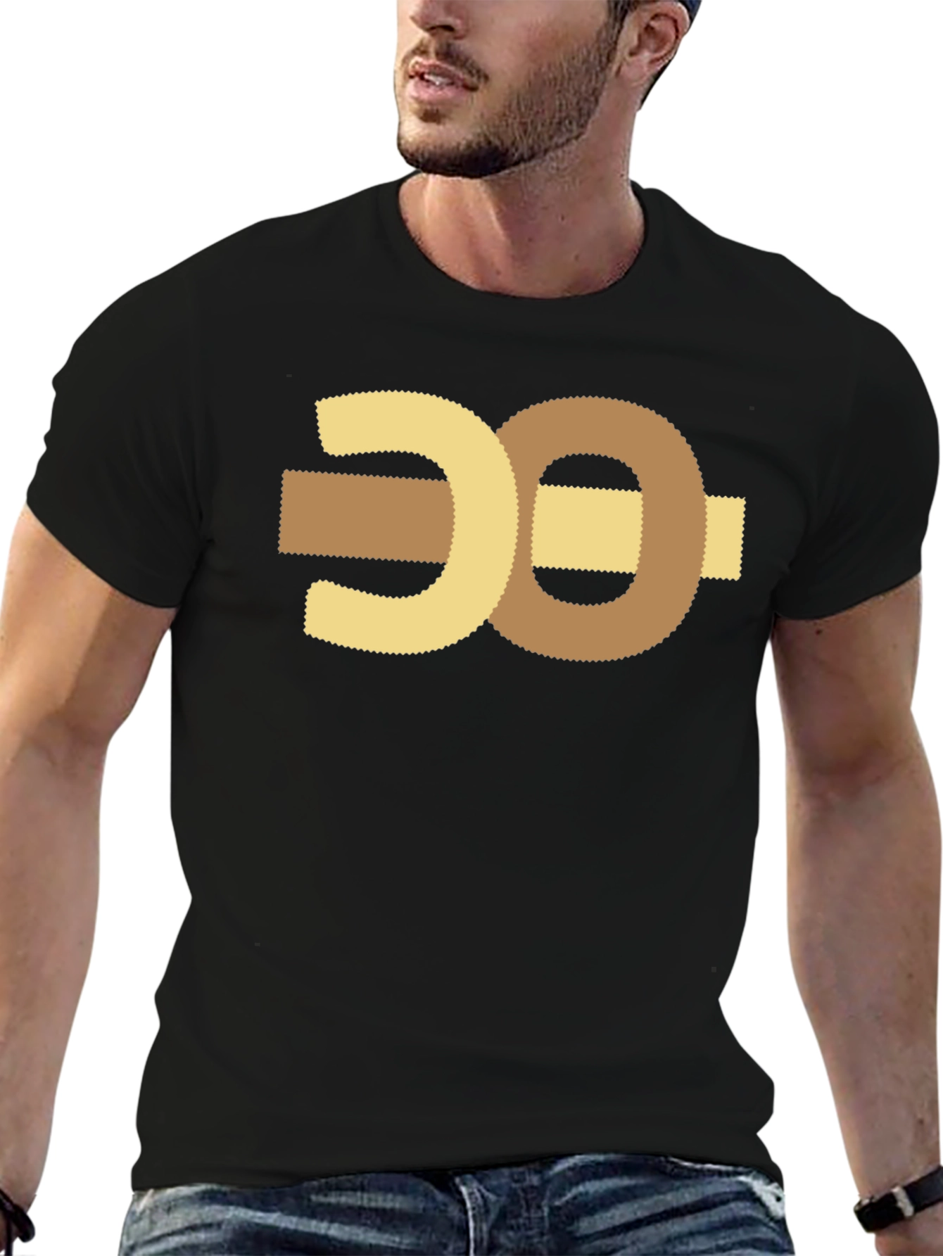 Novelty Interlocking Circle Graphic Tee
